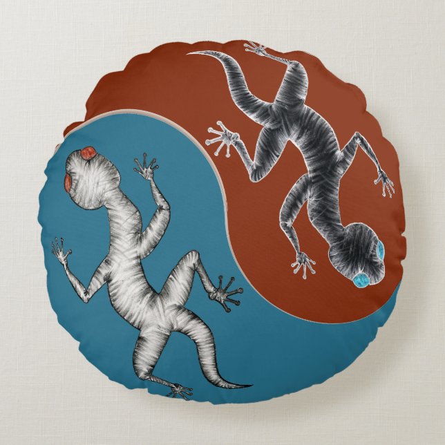 Coussins Ronds Salamander (Devant)