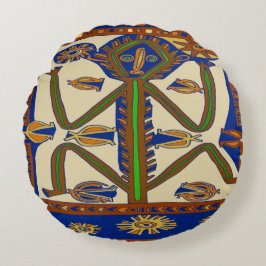 Coussins Ronds Samoa Man