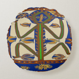 Coussins Ronds Samoa Man