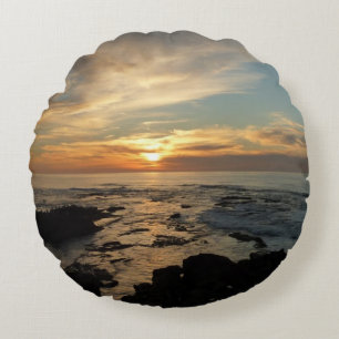 Coussins Ronds San Diego Sunset