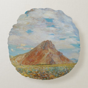 Coussins Ronds Sand Springs Butte par Childe Hassam, Art ancien