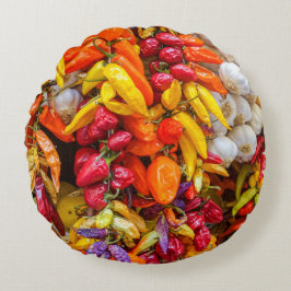 Coussins Ronds Saveurs méditerranéennes
