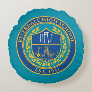 Coussins Ronds Sceau du lycée de Riverdale