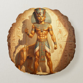 Coussins Ronds Sekhmet – Löwenköpfige Kriegsgöttin´3