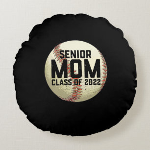 Coussins Ronds Senior Mom Class of 2022 Baseball Mom