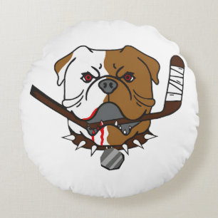 Coussins Ronds SHORESY Bulldogs de Sudbury