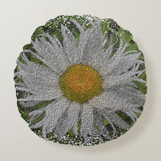 Coussins Ronds Show Me A Daisy #1 (Devant)