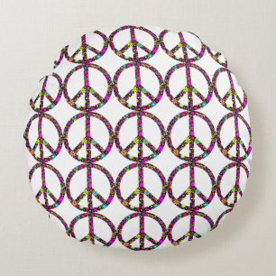 Coussins Ronds SIGNE DE PAIX FLORALE super