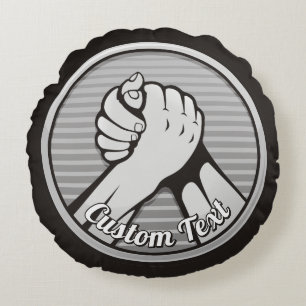 Coussins Ronds Silver