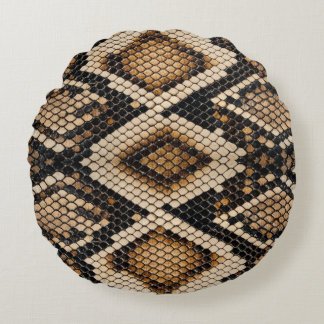 Coussins Ronds Snake Skin Round Pillow