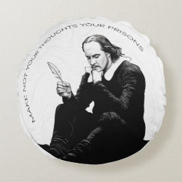 Coussins Ronds Solace contemplative : Méditation Simple, Élégante