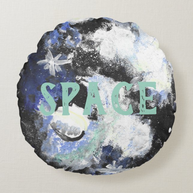 Coussins Ronds Space pillow (Devant)