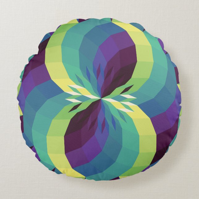 Coussins Ronds Spirit Pattern 888 (Devant)