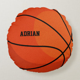 Coussins Ronds Sport de basket-ball personnalisé