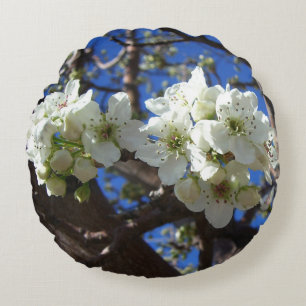 Coussins Ronds Spring Flowering Pear Tree