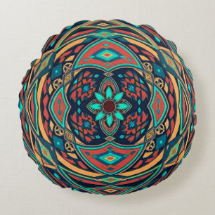 Coussins Ronds Steampunk tribal