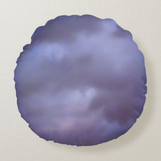 Coussins Ronds Stormy Skies