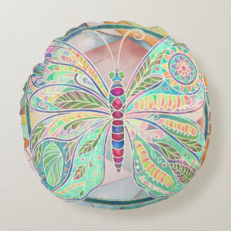 Coussins Ronds "Storyteller of Childhood Dreams" Round Pillow
