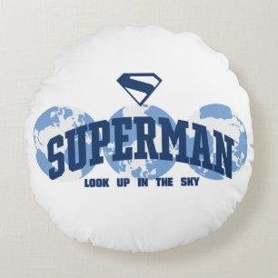 Coussins Ronds Superman dans le monde