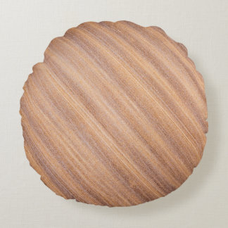 Coussins Ronds surface Brown en bois