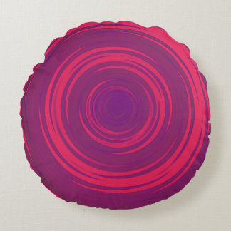 Coussins Ronds Swirl round throw pillow