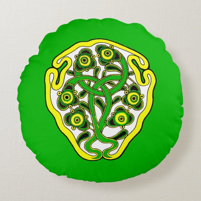 Coussins Ronds Symbole celtique (Devant)