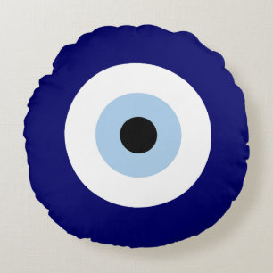 Coussins Ronds Symbole de protection et de bonne chance