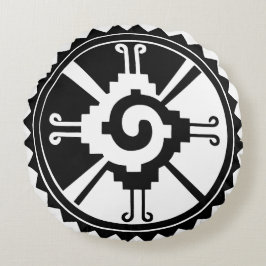 Coussins Ronds Symboles africains Adinkra