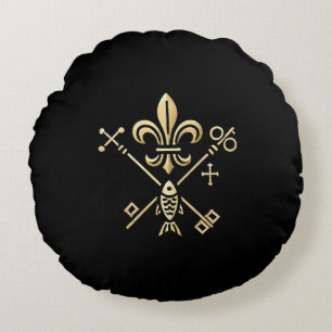 Coussins Ronds Symboles heraldiens