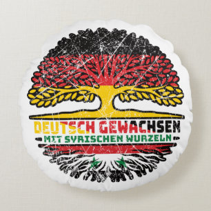 Coussins Ronds Syrien Syrisch Deutsch Deutschland Baum Wurzel