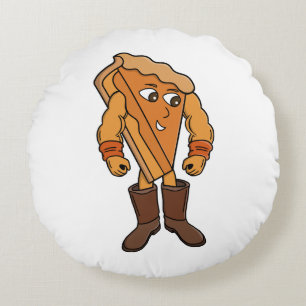 Coussins Ronds Tarte Forte Portant Des Bottes
