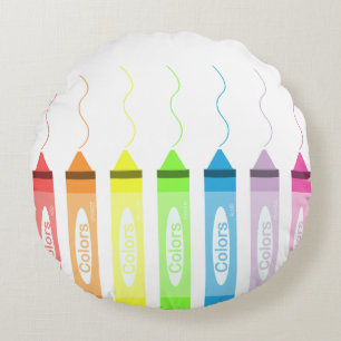 Coussins Ronds Temps de coloriage !