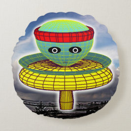 Coussins Ronds Tête de champignon