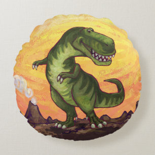 Coussins Ronds Têtes et sentiers du Tyrannosaurus