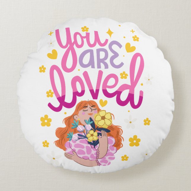 Coussins Ronds Throw Pillow (Devant)