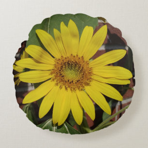 Coussins Ronds Tournesol