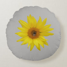Tournesol avec abeille
