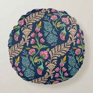 Coussins Ronds Traditional Mughal Allover Designart,pattern,flora