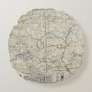 Coussins Ronds Traînées automatiques du fonctionnaire 1925 de