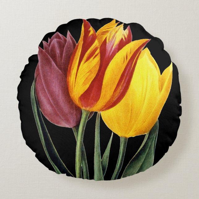 Coussins Ronds Tulipe (Tulipa Gesneriana) (Devant)