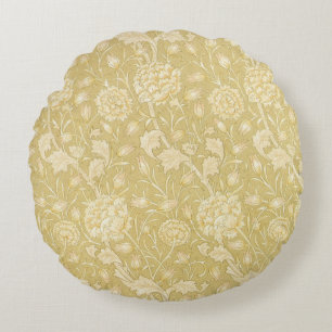 Coussins Ronds Tulipes sauvages par William Morris, Art floral vi