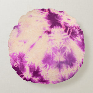 Coussins Ronds Tye Dye Composition #7 par Michael Moffa