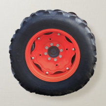 Tyr de tracteur de ferme Orange