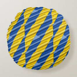 Coussins Ronds Ukraine bleue et jaune Inspirations Paix pas de gu