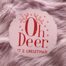 Un cerf de Noël drôle d'illustration autour du cou