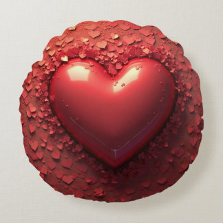 Coussins Ronds Un moment d'amour cosy