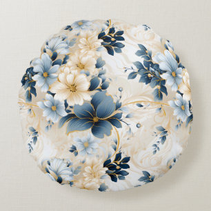 Coussins Ronds Une conception de série florale de mariage 12