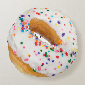 Coussins Ronds Vanille arroses Donut Nouveauté