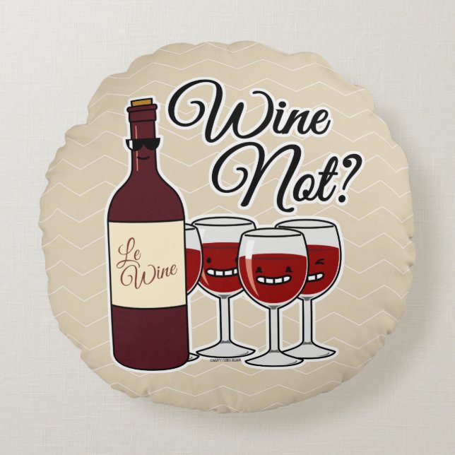 Coussins Ronds Verre de rose rouge pinot d'alcool de raisins de (Devant)