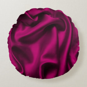 Coussins Ronds Vêtements de luxe Abstrait : Grunge Silk Wave